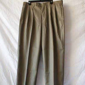 A[X]IST Mid Olive Pleated Front Slacks